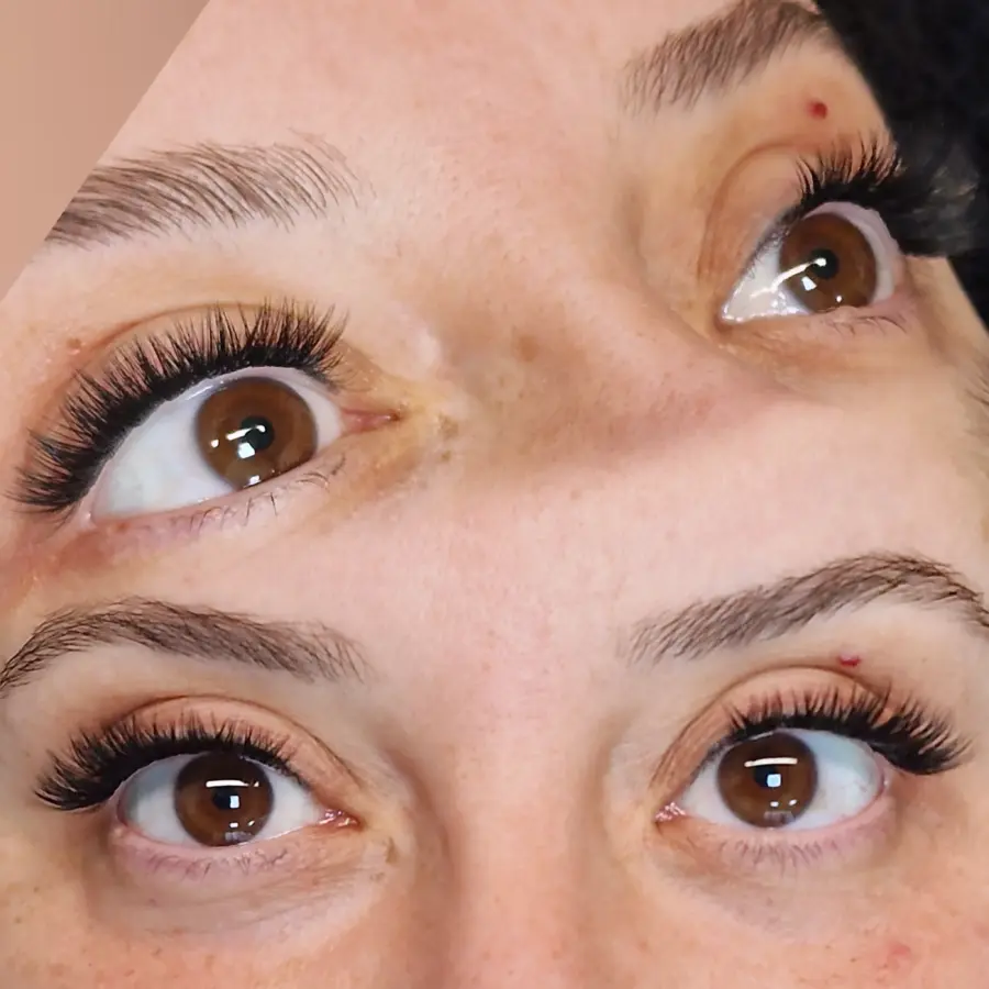 Tape-in Lashes close-up