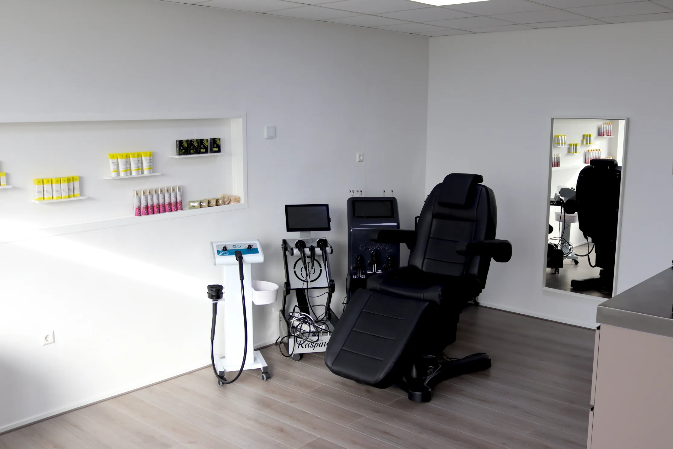 Time4Beauty behandelruimte interieur